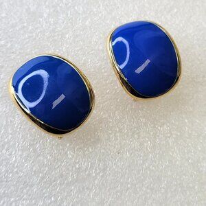 Blue Small Light Earrings